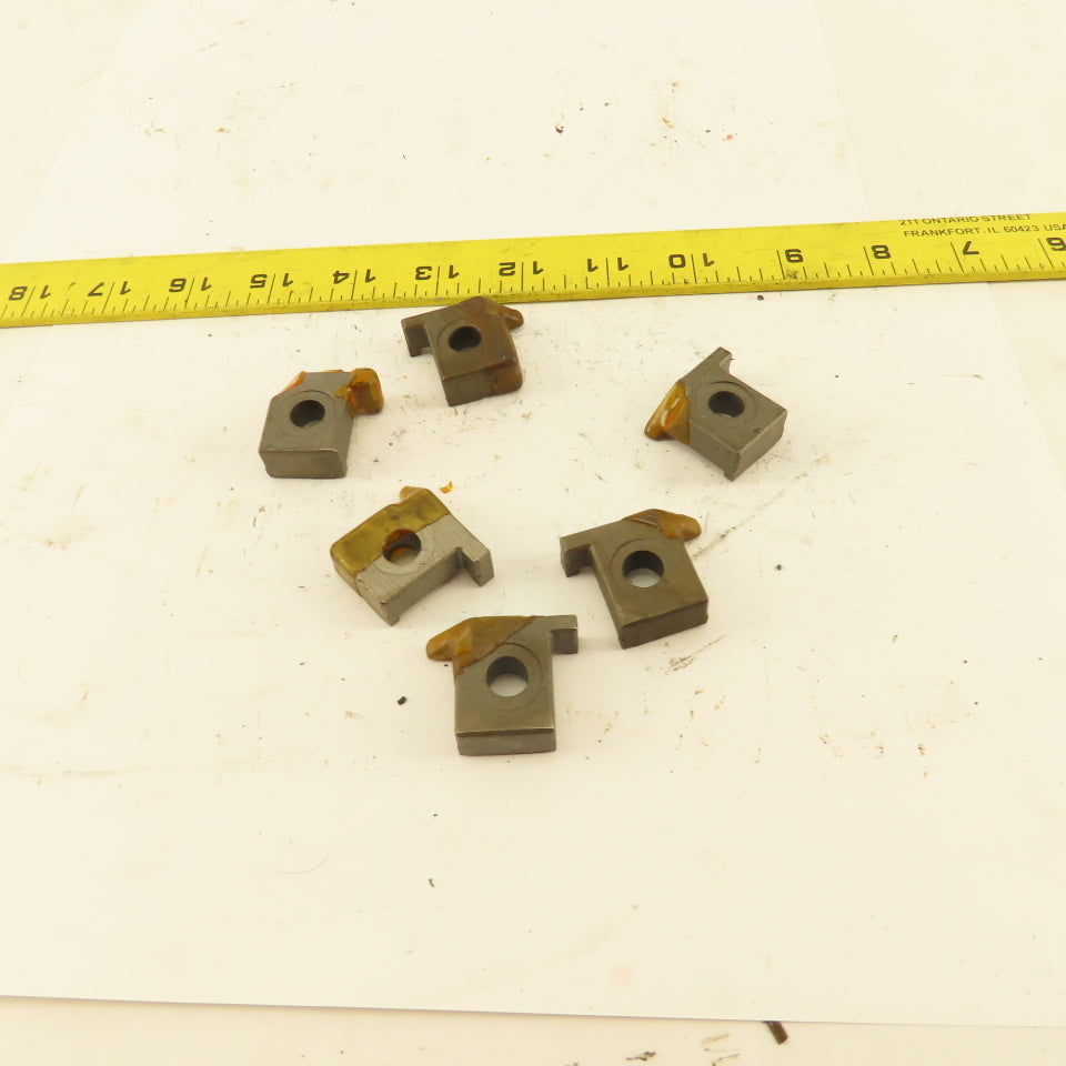 Manchester 407-118 OD Grooving Insert Clamps 5 Left 1 Right Lot Of 6