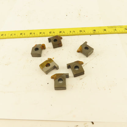 Manchester 407-118 OD Grooving Insert Clamps 5 Left 1 Right Lot Of 6
