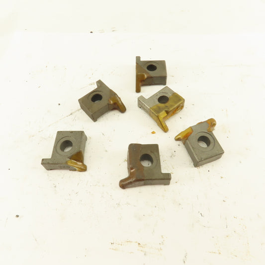 Manchester 407-118 OD Grooving Insert Clamps 5 Left 1 Right Lot Of 6