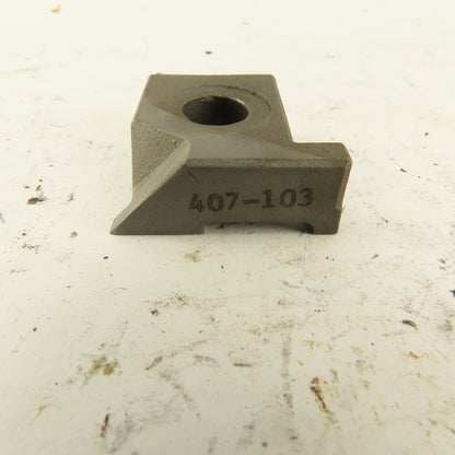 Manchester 407-103 Grooving Insert Clamp Right Hand For 5/16" Depth Cut