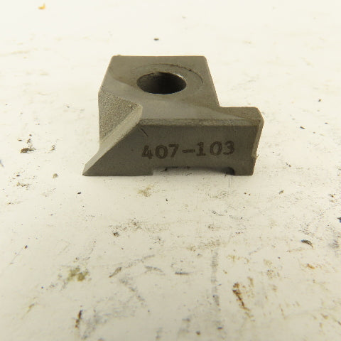 Manchester 407-103 Grooving Insert Clamp Right Hand For 5/16" Depth Cut