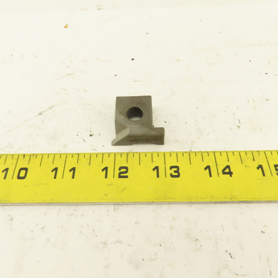 Manchester 407-103 Grooving Insert Clamp Right Hand For 5/16" Depth Cut
