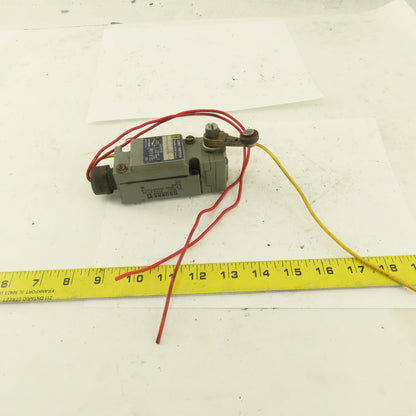 Square D C54N2 Class 9007 600V Cam Roller Limit Switch