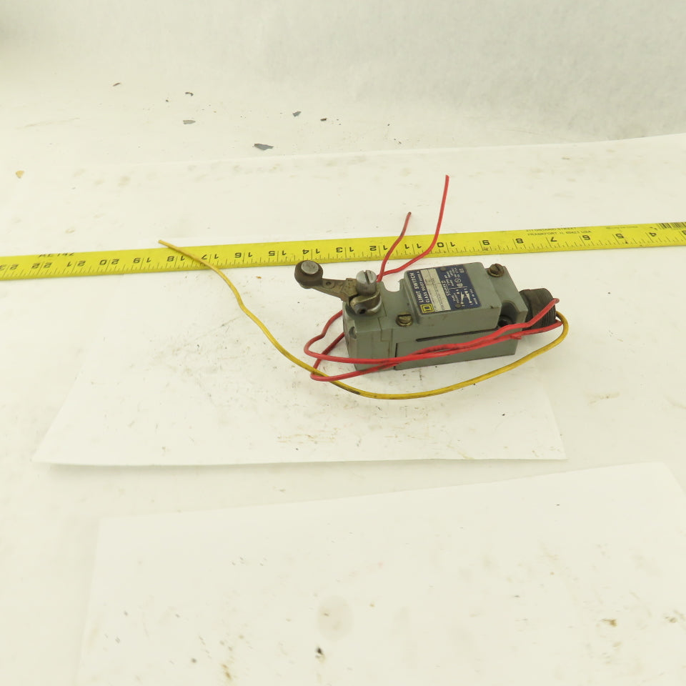 Square D C54N2 Class 9007 600V Cam Roller Limit Switch