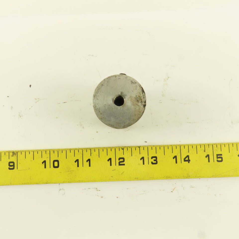 R+W 1/4" x 1/4"  Aluminum Bellows Flexible Shaft Coupling