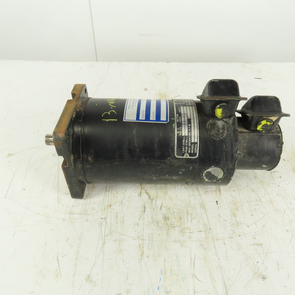 Kollmorgen TT-4020 12-25 VDC 3000 RPM Tach Resolver Direct Current Servo Motor