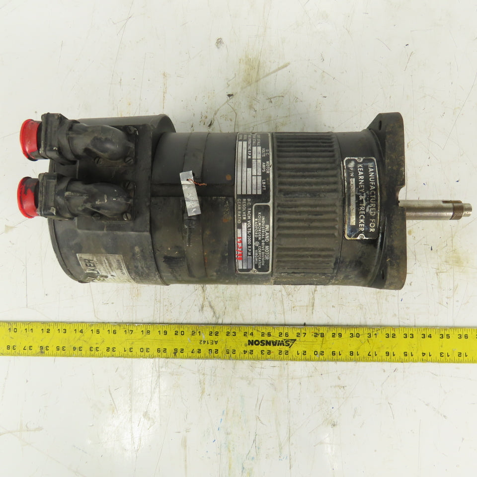 Inland TTR4500-4201-B-34-L 9/28 VDC 2400RPM Direct Current Servo Motor Tach