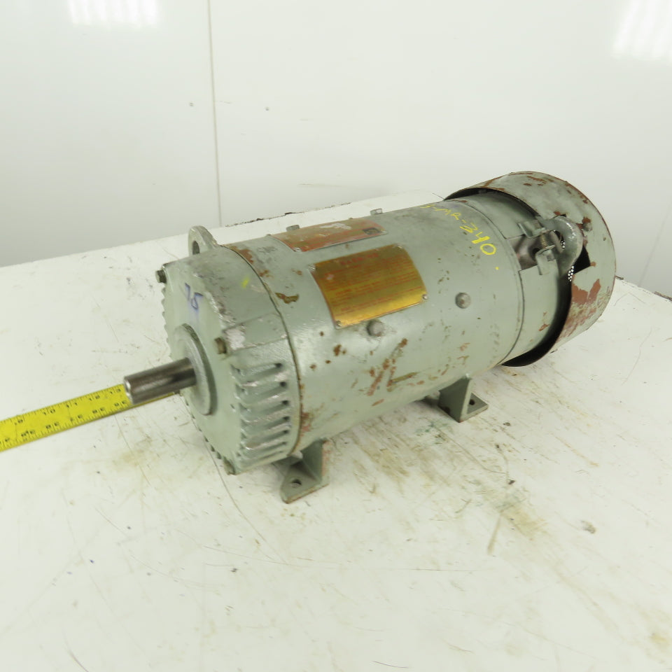 Cutler Hammer 7.5Hp 2500RPM 500V Direct Current Shunt Wound Motor