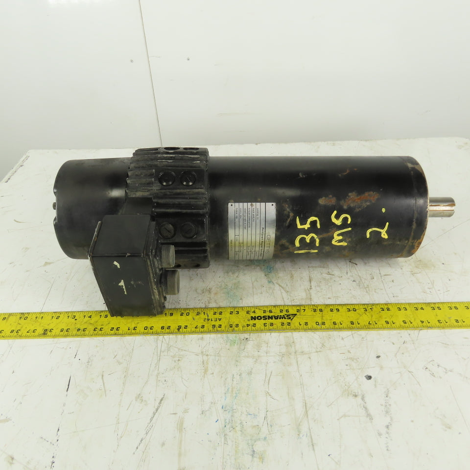 Gettys M237-H50A-300Y-AF 60A KE 59 V/KRPM Permanent Magnet Servo Motor W/Tach