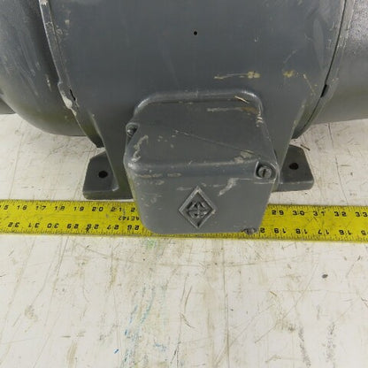 Reuland 2910 7.5Hp 1200RPM 220V AVE-256U Spline Coupled Hydraulic Pump Motor