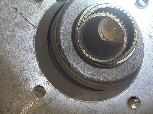 Reuland 2910 7.5Hp 1200RPM 220V AVE-256U Spline Coupled Hydraulic Pump Motor