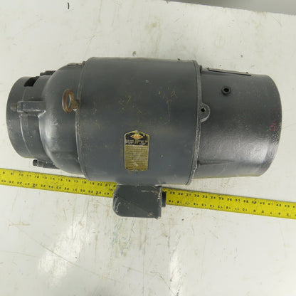 Reuland 2910 7.5Hp 1200RPM 220V AVE-256U Spline Coupled Hydraulic Pump Motor
