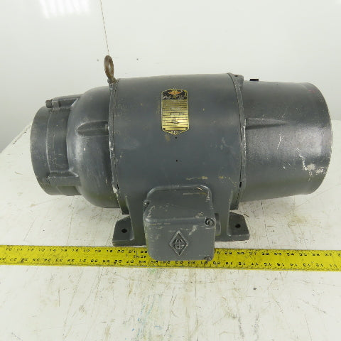Reuland 2910 7.5Hp 1200RPM 220V AVE-256U Spline Coupled Hydraulic Pump Motor
