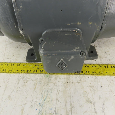 Reuland 2910 7.5Hp 1200RPM 220V AVE-256U Spline Coupled Hydraulic Pump Motor