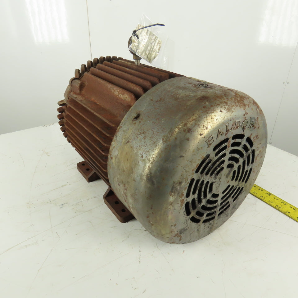 Baldor EM4100T 15Hp 1480RPM 230/460V 3Ph 284T Frame AC Motor