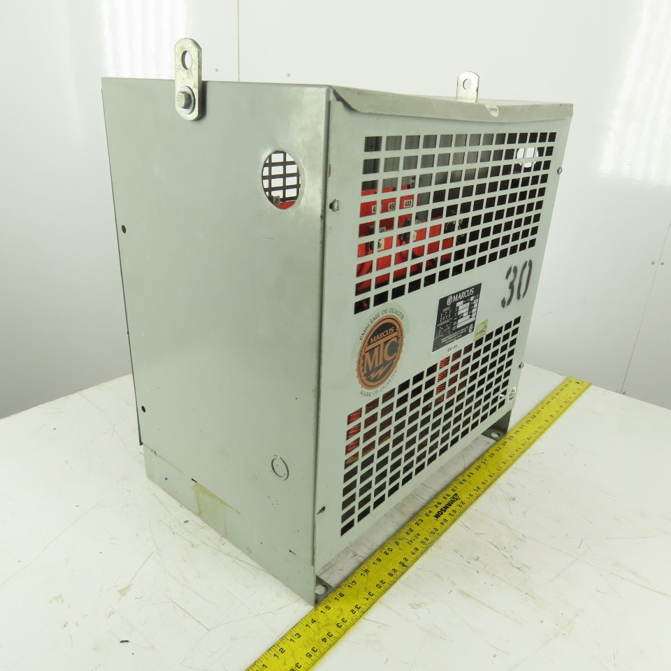 Marcus MT30M1 Type TWF 440V Pri 208/120V Sec 30kVa 3Ph Transformer