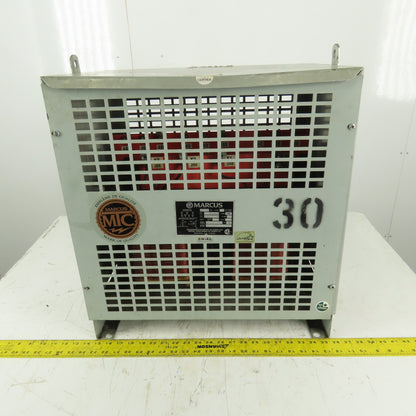Marcus MT30M1 Type TWF 440V Pri 208/120V Sec 30kVa 3Ph Transformer