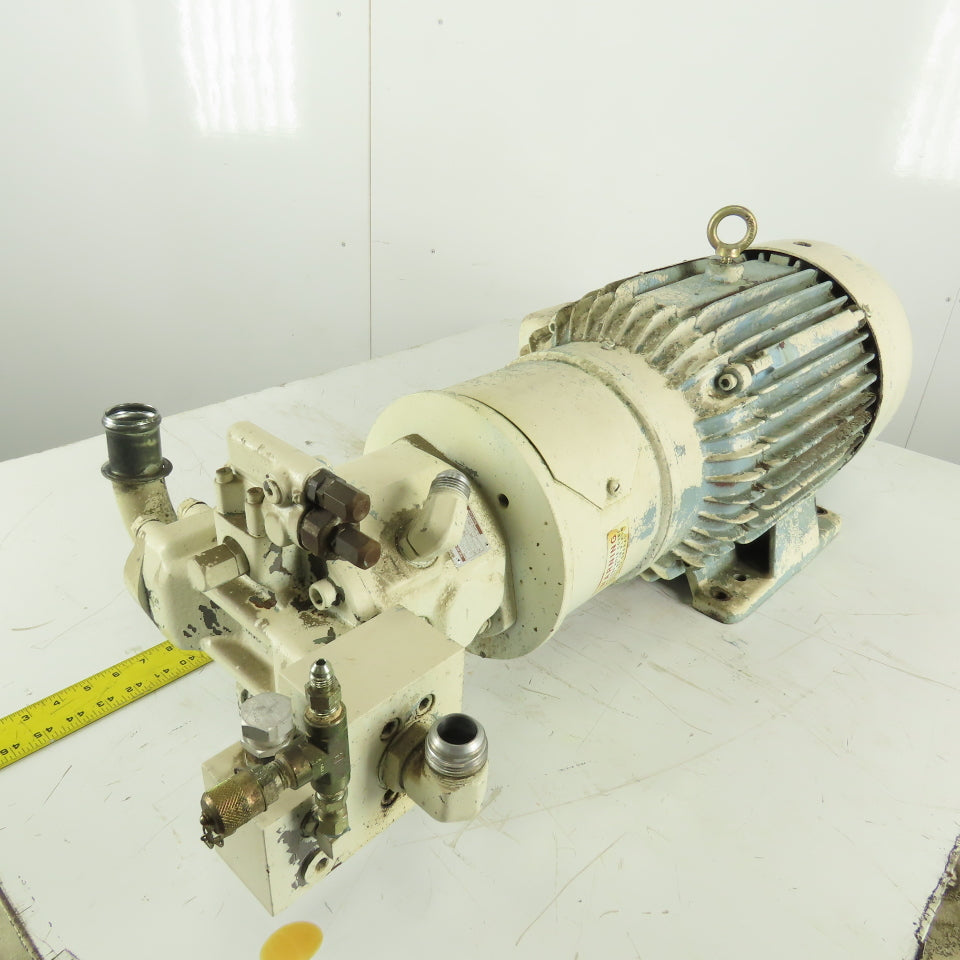 Rexroth AA10VSO45DFR/30 7.5Hp 460V 3Ph Variable Displacement Piston Pump Motor