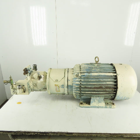 Rexroth AA10VSO45DFR/30 7.5Hp 460V 3Ph Variable Displacement Piston Pump Motor