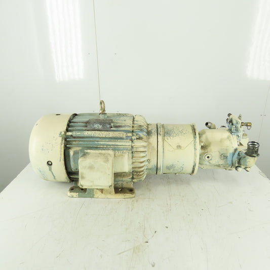 Rexroth AA10VSO45DFR/30 7.5Hp 460V 3Ph Variable Displacement Piston Pump Motor