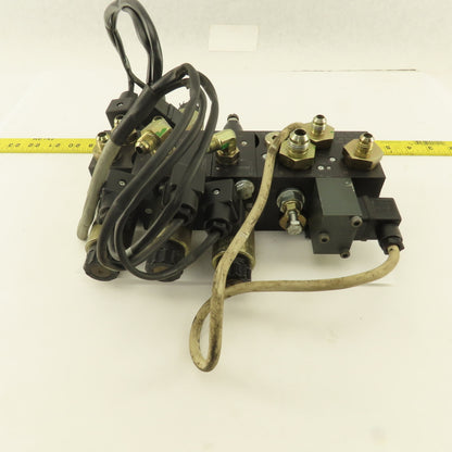 Hawe 051415-04 Hydraulic Directional Control Valve Assembly 24 VDC Coil