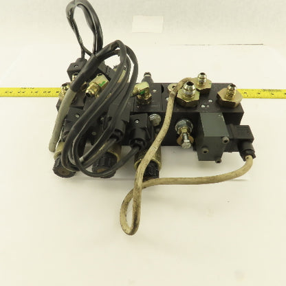 Hawe 051415-04 Hydraulic Directional Control Valve Assembly 24 VDC Coil