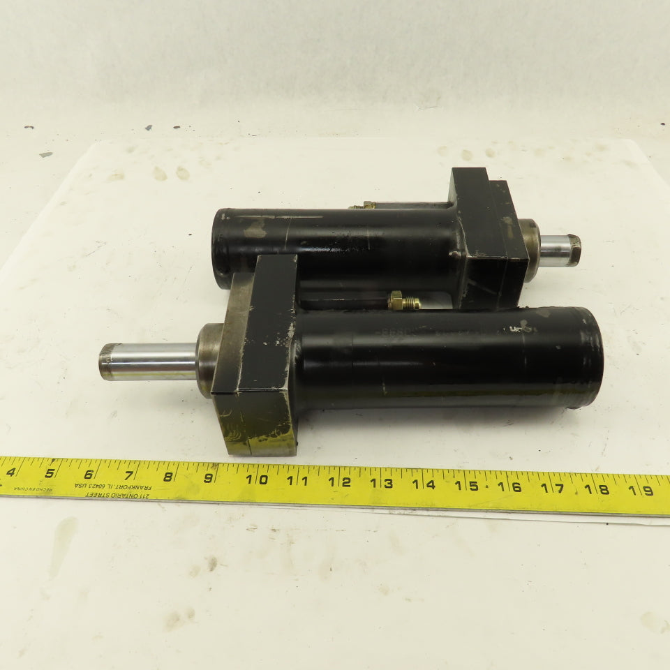 Hyster V40XMU Hydraulic Chain Pull Cylinder From Narrow Aisle Fork Lift Lot Of 2