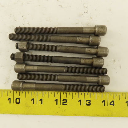 7/16" Head Dia. 5/16-18 Thread Counterbore Pilot 3-3/4" OAL Lot Of 7