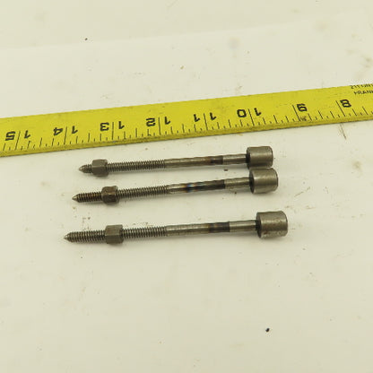 Widia 7/16" Head Dia. 10-24 Thread Counterbore Pilot 3-3/4" OAL Lot Of 3