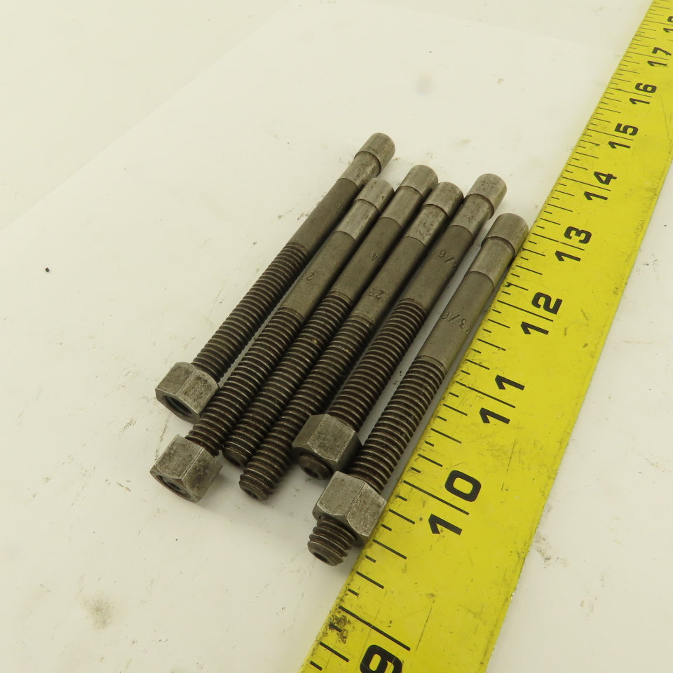 23/64 Head Dia. 5/16-18 Thread Counterbore Pilot 3-3/4" OAL Lot Of 6