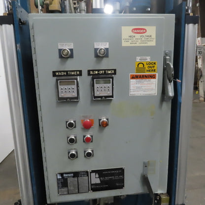 R.G Hanson FTG 26x36-500-E Single Turn Table Heated Parts Washer 26x36" 460V 3Ph