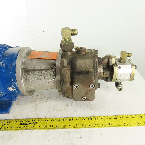 Rexroth PV7-19/40-45RE37MC0-16 10Hp 230/460V 2 Stage Variable Vane & Gear Pump