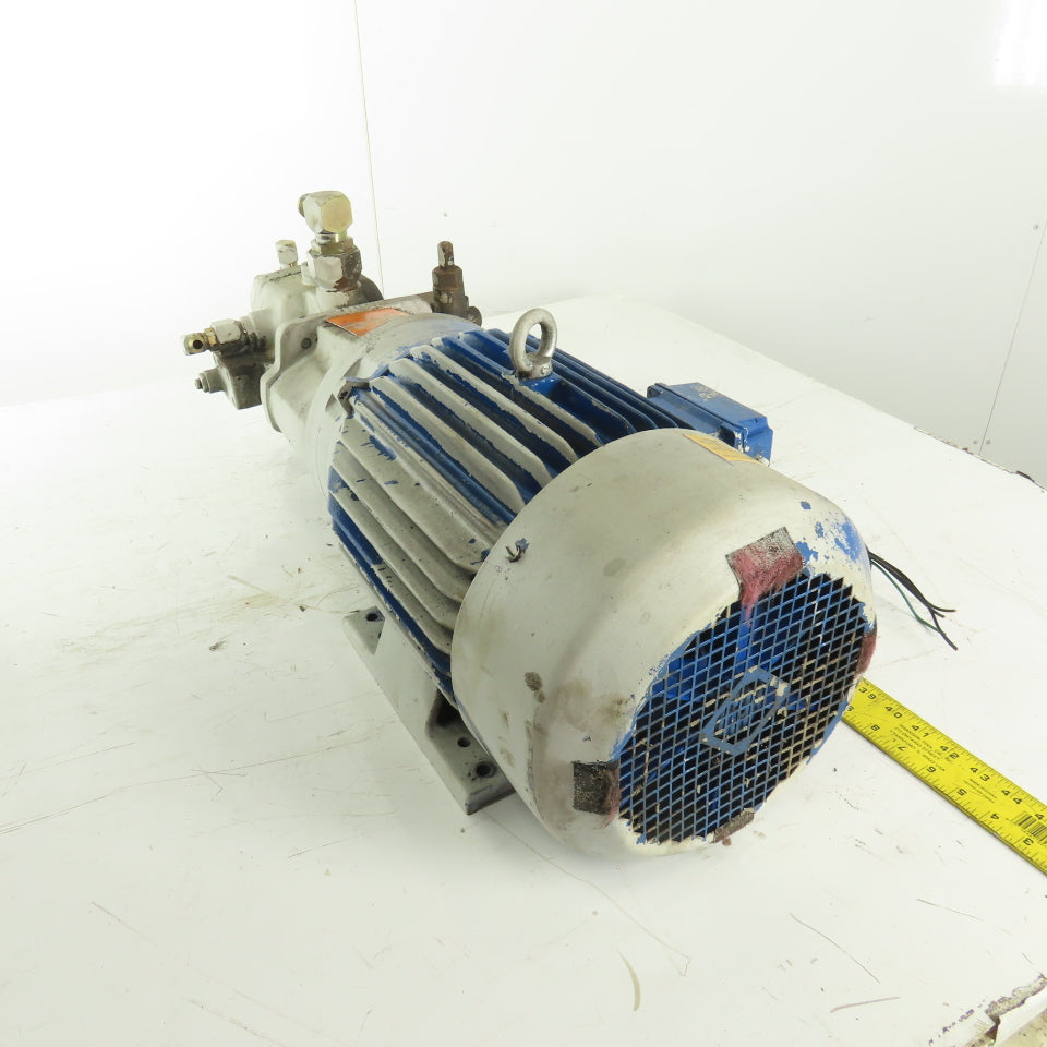 Rexroth PV7-19/40-45RE37MC0-16 10Hp 230/460V 2 Stage Variable Vane & Gear Pump