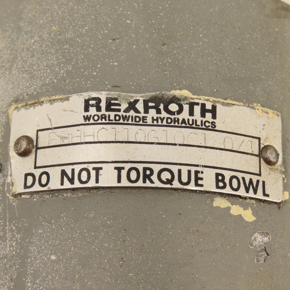Rexroth LFBHHC110G10C1 3/4" Hydraulic Filter Assembly