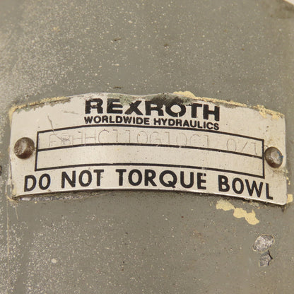 Rexroth LFBHHC110G10C1 3/4" Hydraulic Filter Assembly