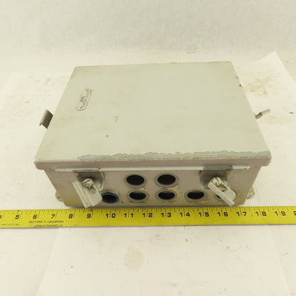 10" x 8" x 4" Hinged Door Electrical Enclosure W/ Back Plate