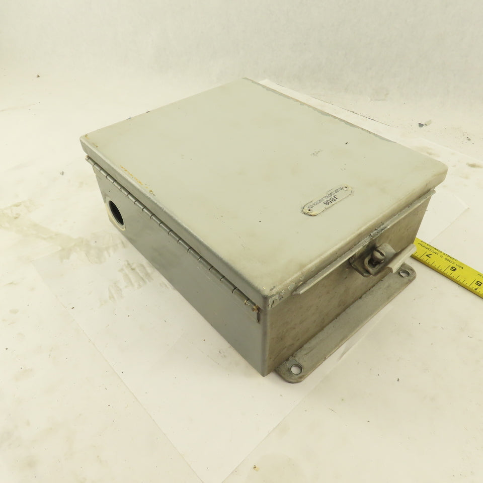 10" x 8" x 4" Hinged Door Electrical Enclosure W/ Back Plate