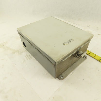 10" x 8" x 4" Hinged Door Electrical Enclosure W/ Back Plate