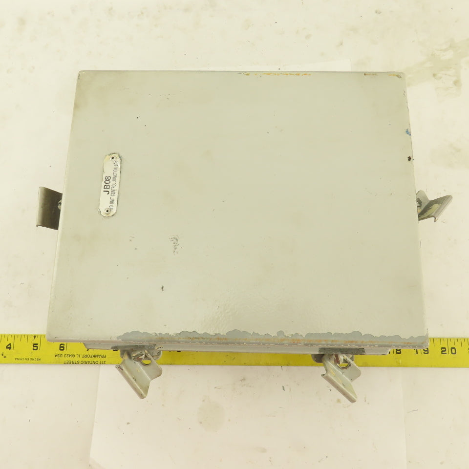 10" x 8" x 4" Hinged Door Electrical Enclosure W/ Back Plate