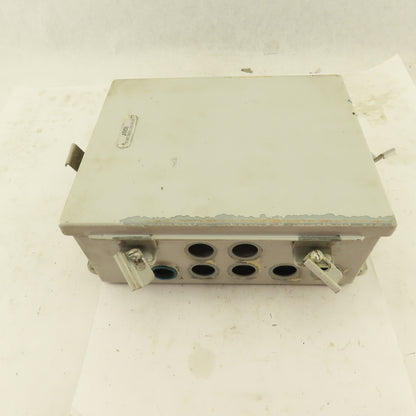 10" x 8" x 4" Hinged Door Electrical Enclosure W/ Back Plate