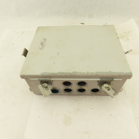 10" x 8" x 4" Hinged Door Electrical Enclosure W/ Back Plate