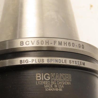 Big Kaiser BCV50H-FMH60-90 CAT 50 Shell Mill Tool Holder 2-3/8 Arbor