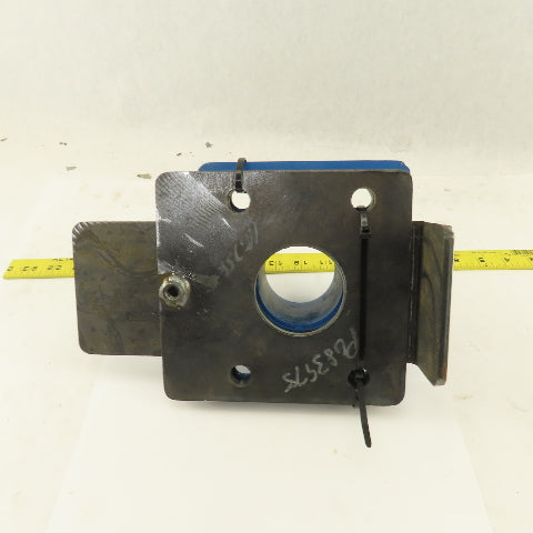 Custom Fab 3" ID Hose Connector Heavy Duty Blast Gate 1/4" Steel