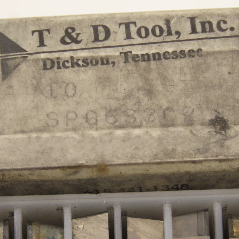 T&D Tool Inc. SPG633C2 Diamond Coated Indexing Tool Cutter Lot of 10
