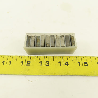 T&D Tool Inc. SPG633C2 Diamond Coated Indexing Tool Cutter Lot of 10