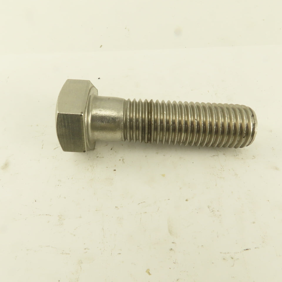1"-8 x 3-1/2" Stainless Steel Hex Head Safety Wire Bolt
