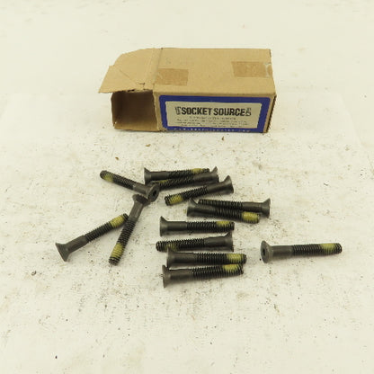 Socket Source 1/4-20 x 1-3/4" Alloy Patch Flat Head Cap Screw Lot Of 13