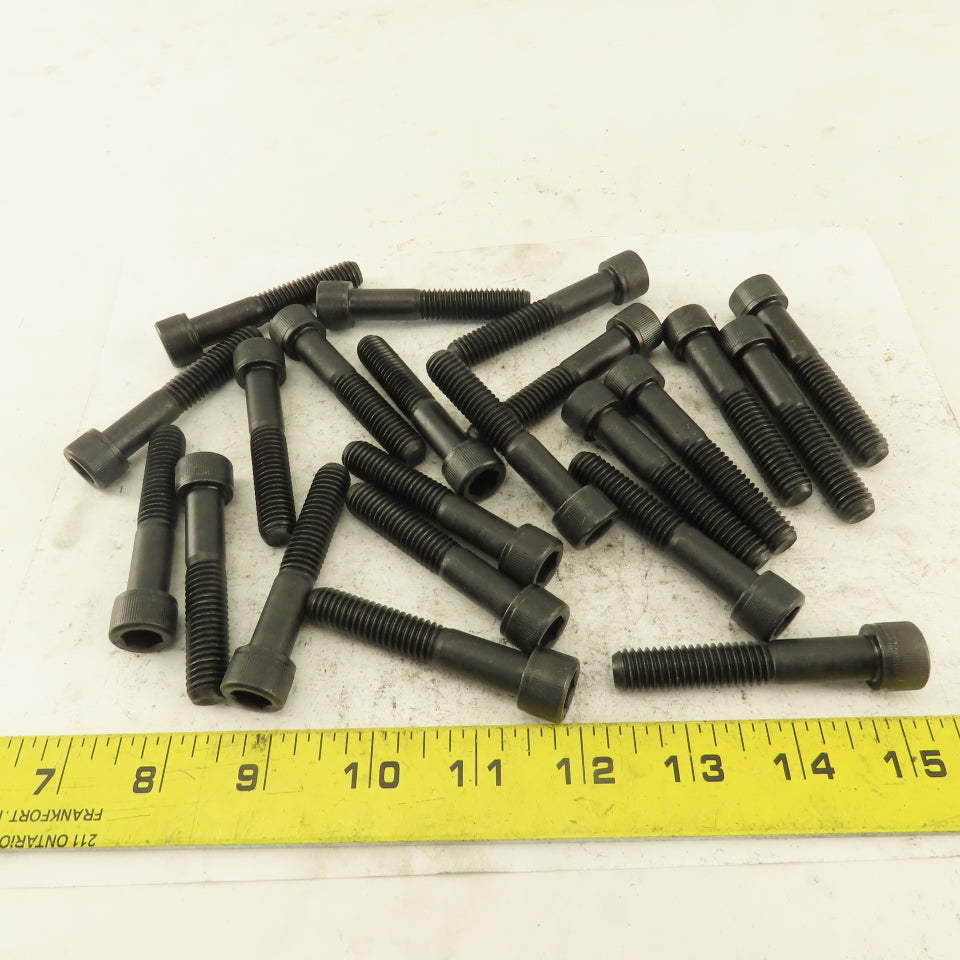 7/16-14 x 2-1/2" SHCS Socket Head Cap Screw Lot Of 22