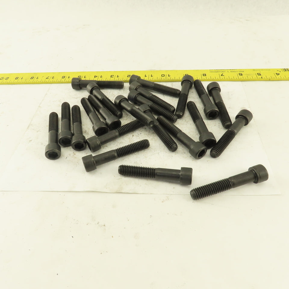 7/16-14 x 2-1/2" SHCS Socket Head Cap Screw Lot Of 22