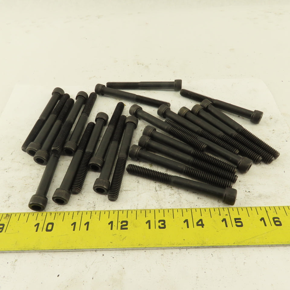 5/16-18 x 3" SHCS Socket Head Cap Screw Lot Of 26